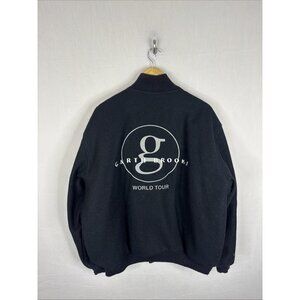 Vintage Garth Brooks World Tour Auburn Sportswear Wool Varsity Jacket XL USA 90s